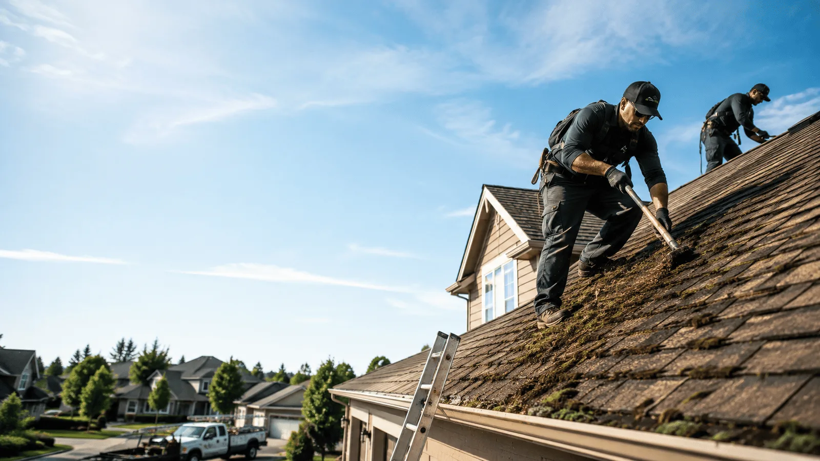 Roof Moss Removal in Exeter, NH near me